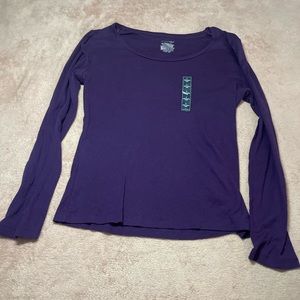 Longsleeve Purple Top